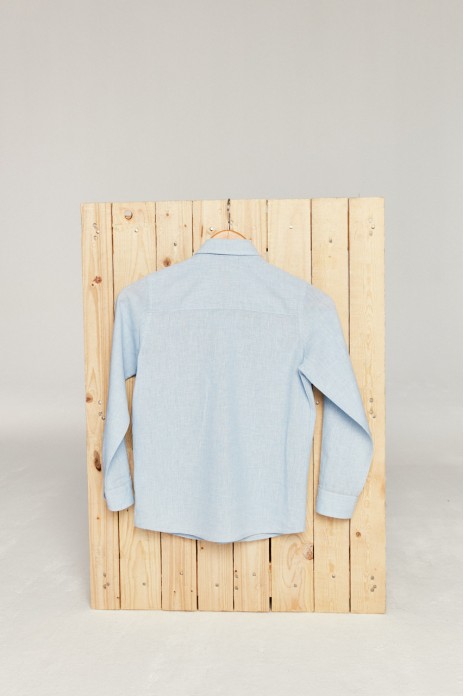 Camisa Arabia Kids - AZUL-...