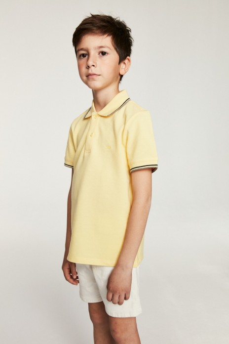 Polo Filipinas Kids - AMARILLO