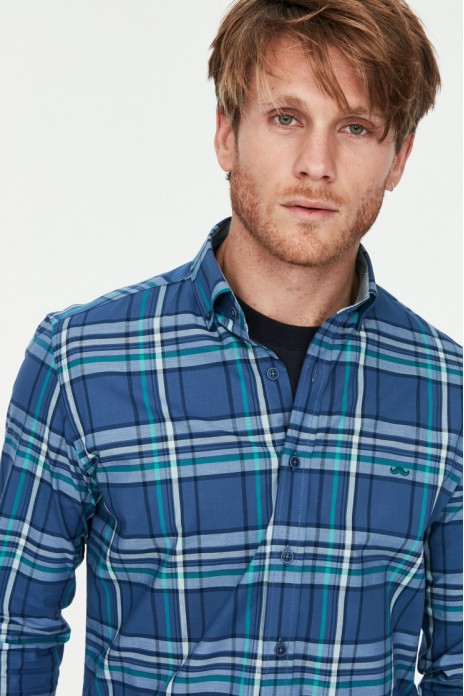 Camisa cuadros Edén Outlet...