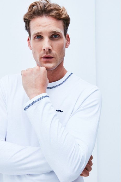 Camiseta m/l lisa Anillos...