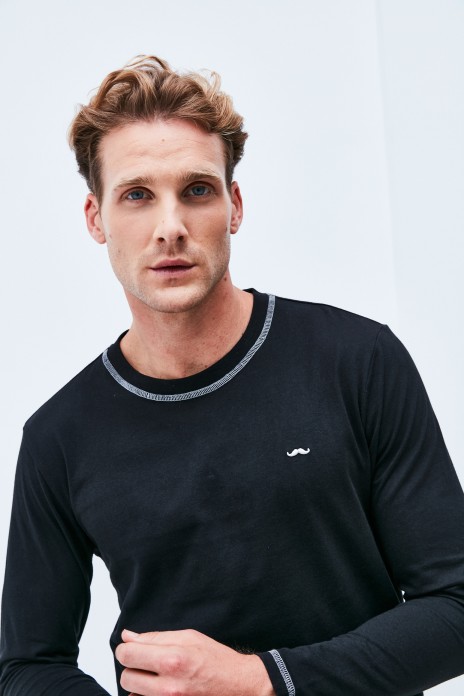 Camiseta m/l lisa Anillos...