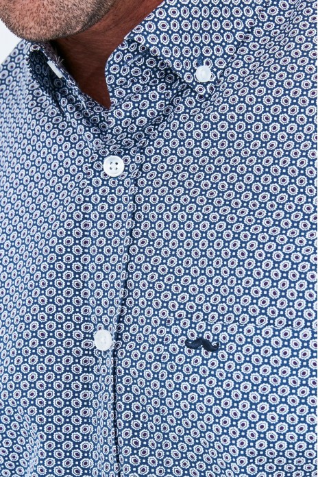 Camisa Estampada Pirus Outlet