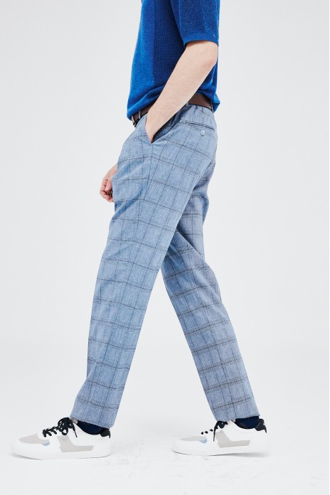 Pantalón ensancha cuadros...