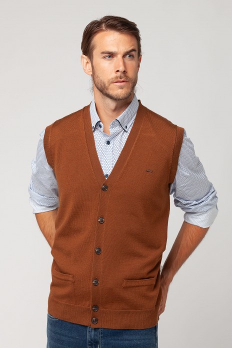 Chaleco punto s/ Silicio...