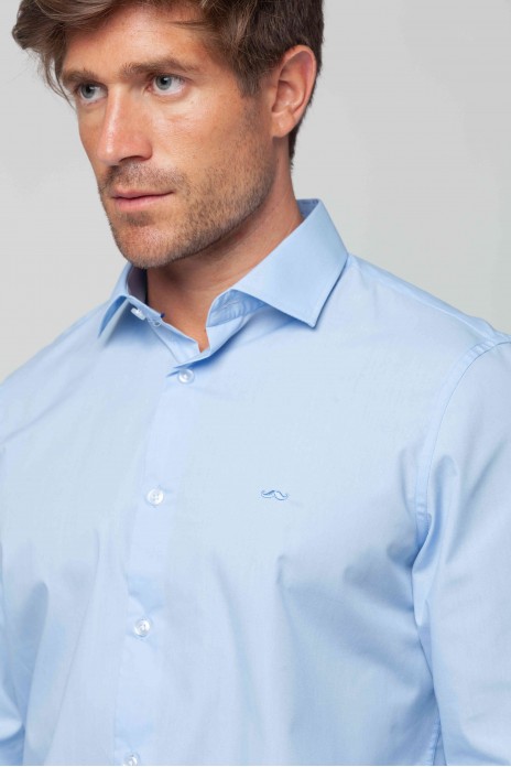 Camisa vestir lisa s/...