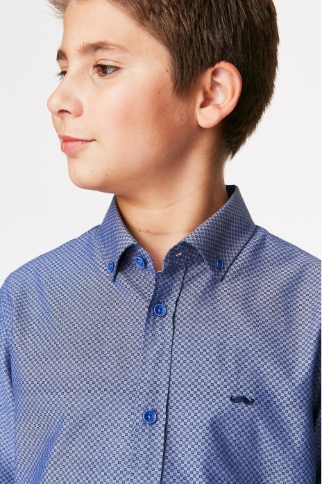 Camisa El Cairo kids - AZUL...