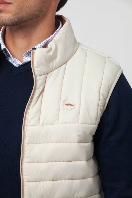 Chaleco nylon s/ Aman...