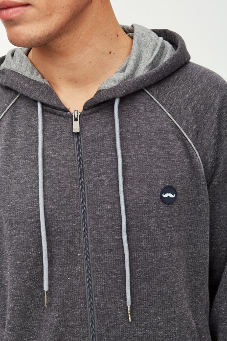 Sudadera abierta con...