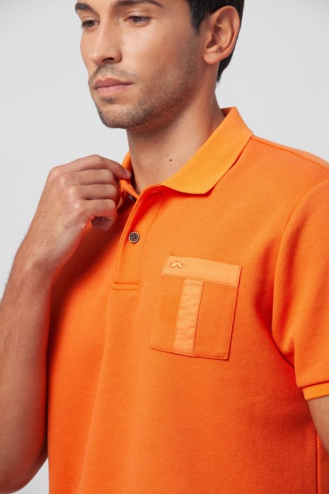 Polo m/c detalle bolsillo...