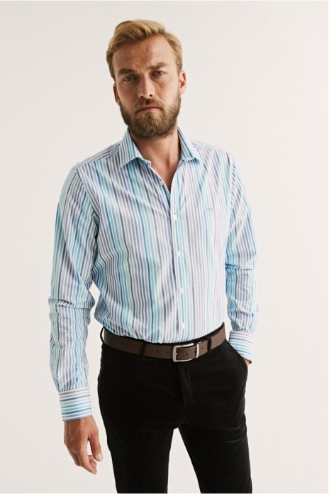 Camisa Rayas Moda Outlet -...