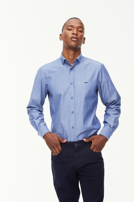 Camisa Estampada Outlet -...