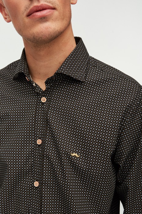 Camisa Estampado Geométrico...