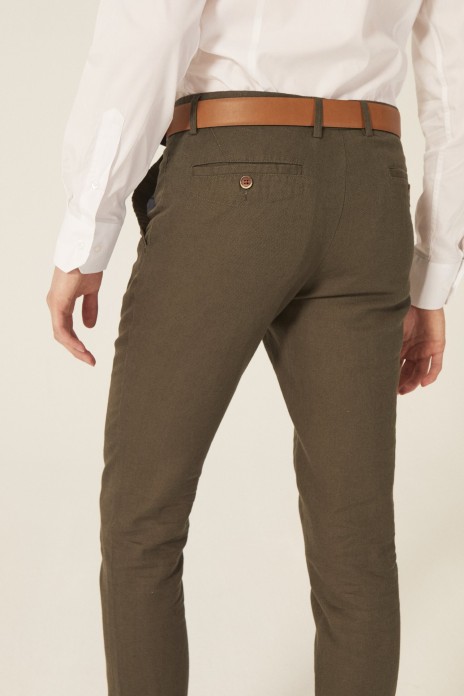 Pantalón de vestir Lino...