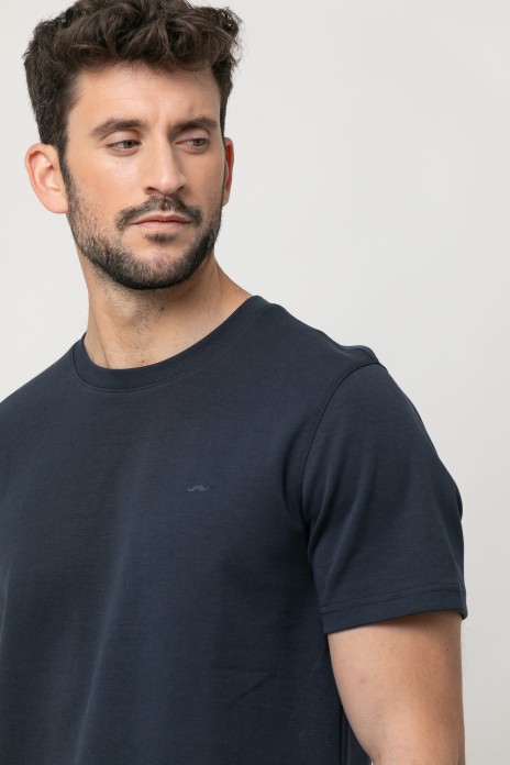 Camiseta m/c básica lisa s/...