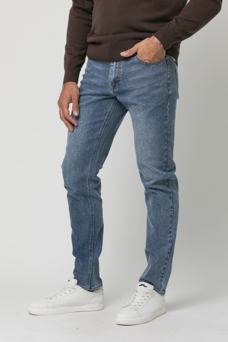 Pantalón denim s/ Astral...