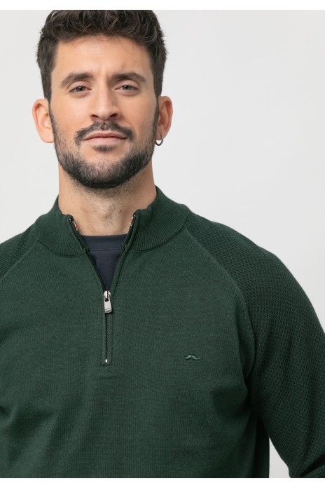 Media cremallera fantasía...