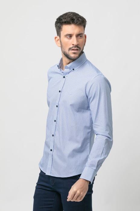 Camisa estampada s/ Themis...