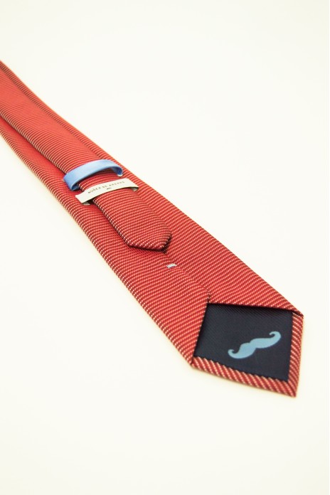 Corbata ancha s/ Libro - ROJO