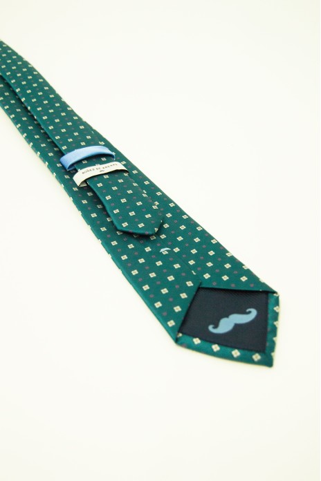 Corbata ancha s/ Canis - VERDE