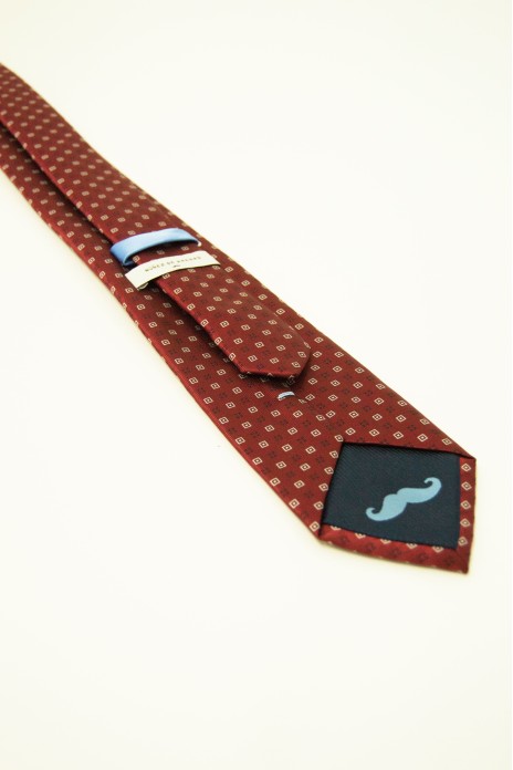 Corbata ancha s/ Dene - ROJO