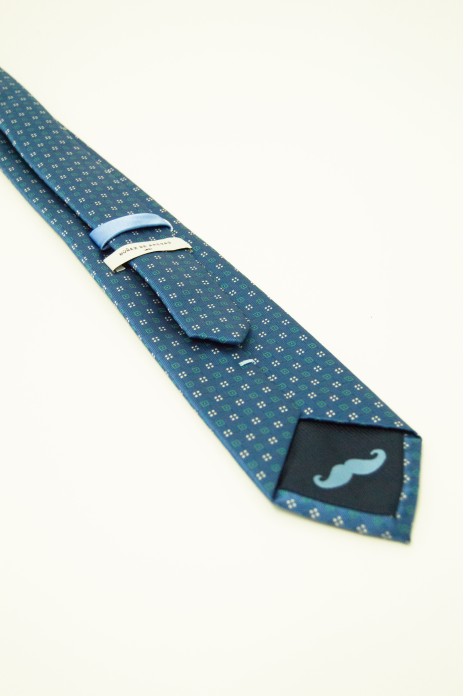 Corbata ancha s/ Dene - AZUL