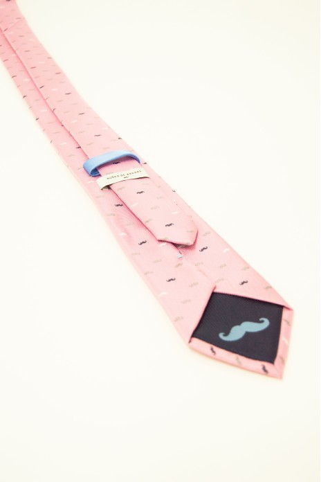 Corbata Bigotes - ROSA