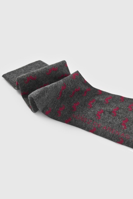 Calcetines logo Bigote -...