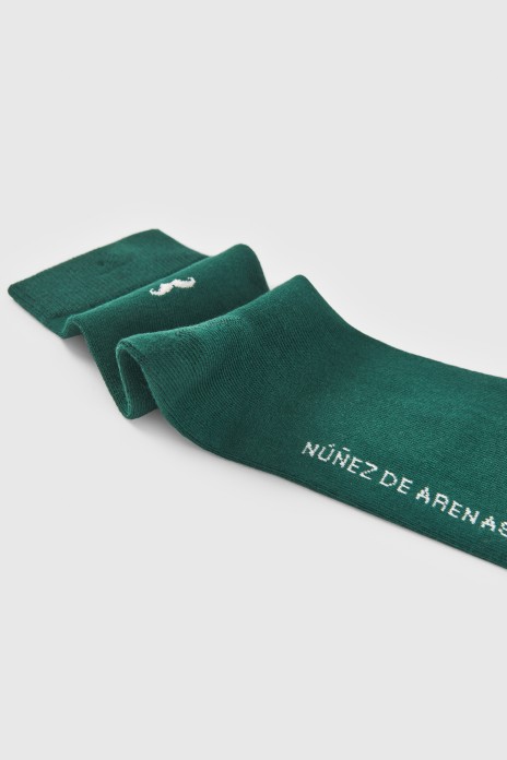 Calcetines lisos con logo...