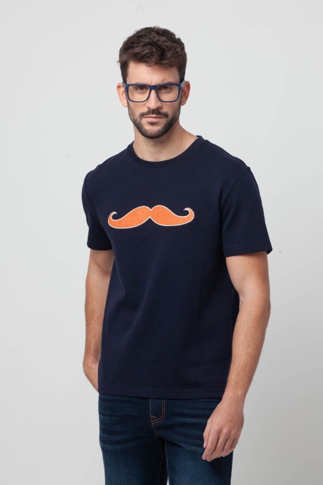 Camiseta lisa logo s/ Smith