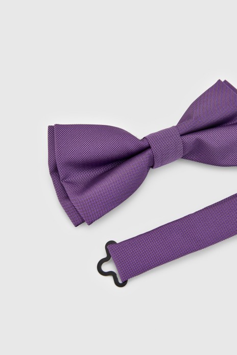 Pajarita puntillé lisa -...