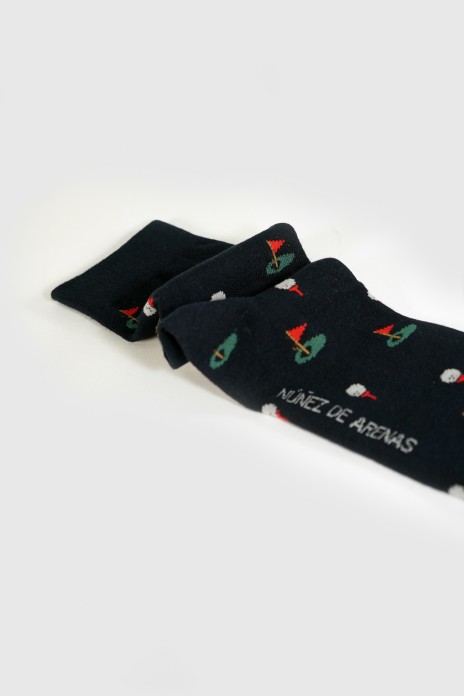 Calcetines golf - AZUL- MARINO