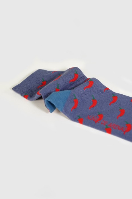 Calcetines guindilla - AZUL