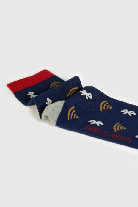 Calcetines wifi - AZUL- MARINO