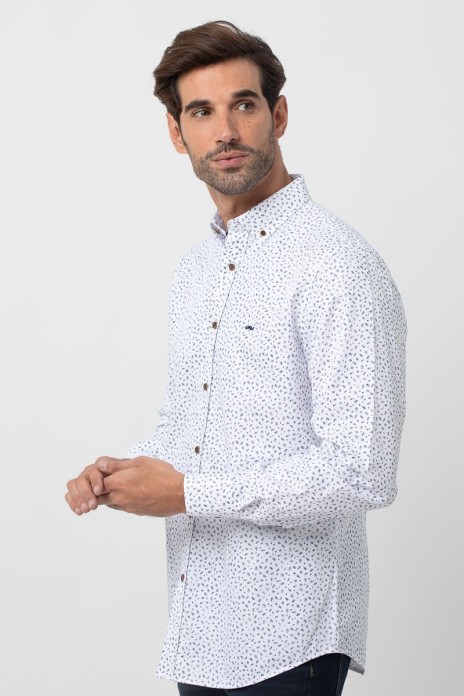 Camisa estampada s/ Andorra...