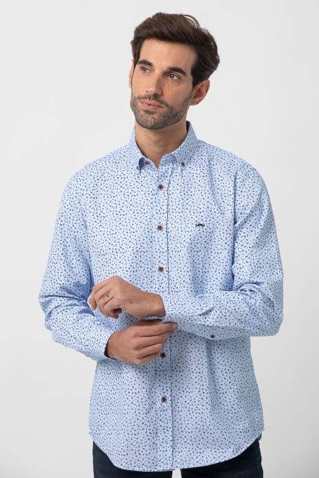 Camisa estampada s/ Andorra...