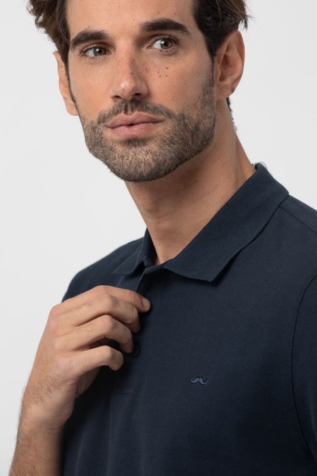 Polo m/c liso básico s/...