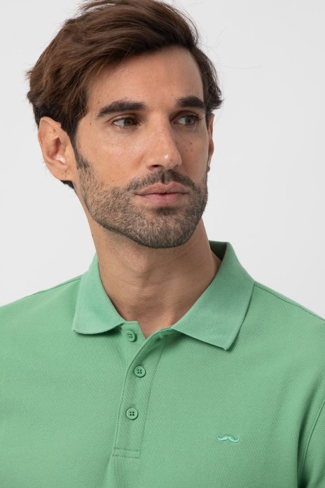 Polo m/c liso básico s/...