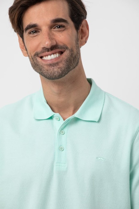 Polo m/c liso básico s/...