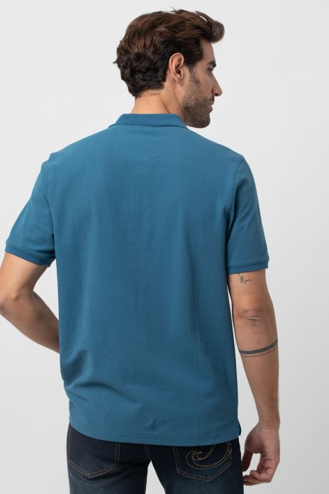 Polo m/c liso básico s/...