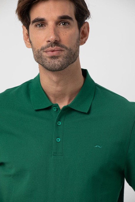 Polo m/c liso básico s/...