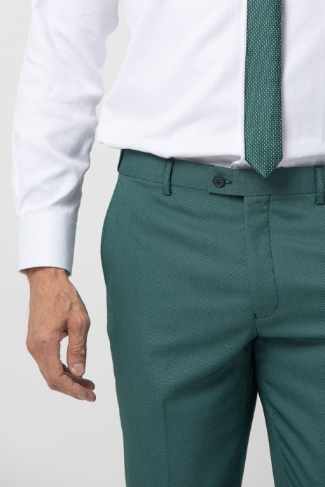 Pantalón vestir ensancha s/...