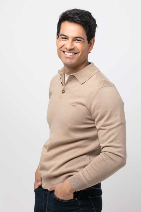 Punto cuello polo s/ Aster...