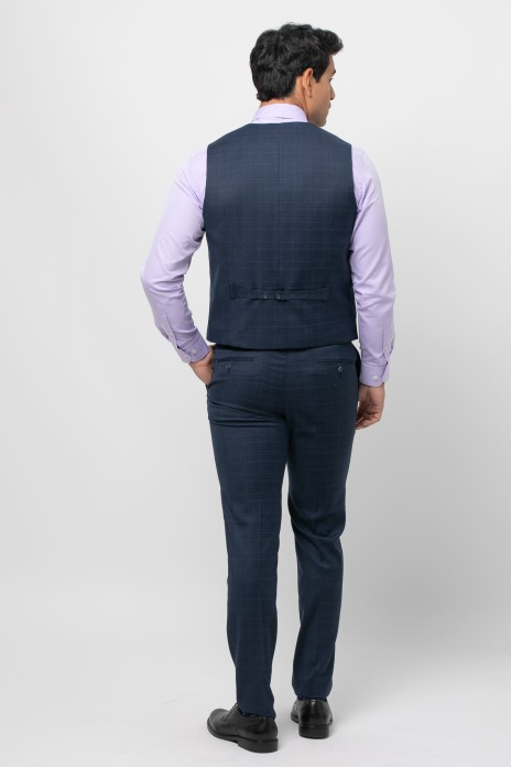 Chaleco vestir s/ makam - AZUL