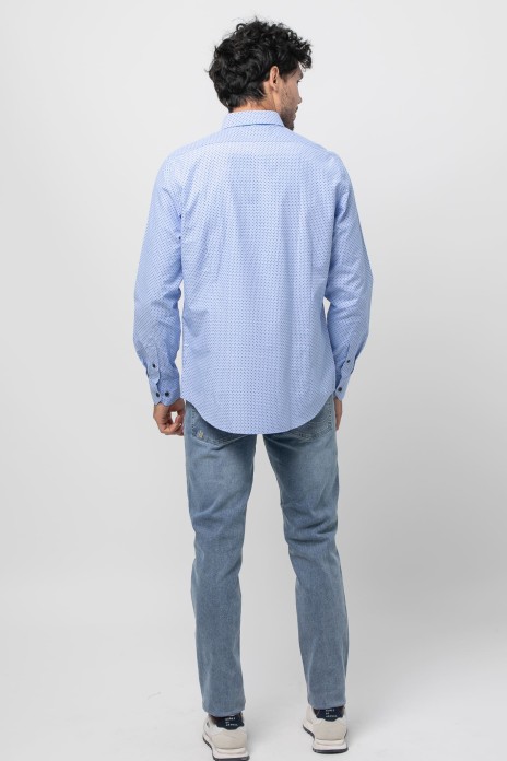 Camisa estampada s/ Aretha...