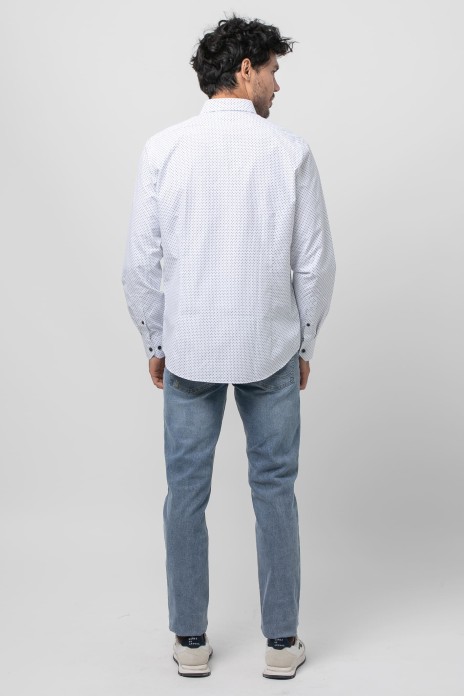 Camisa estampada s/ Aretha...