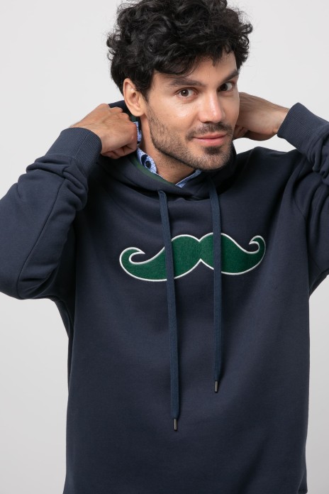 Sudadera bigote s/ Cantera...