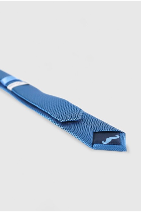 Corbata estrecha falso liso