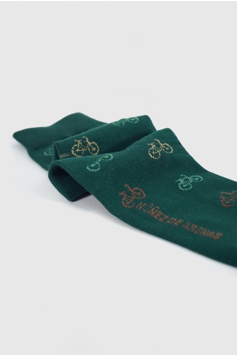 Calcetines bicicletas - VERDE