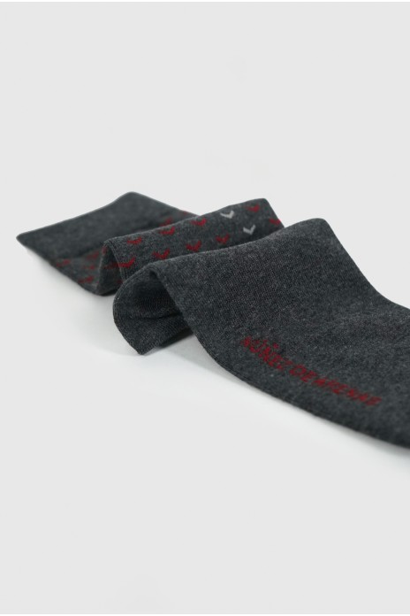 Calcetines aspas - GRIS-...