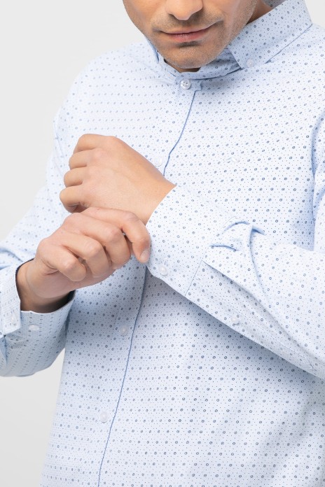 Camisa sport estampada s/...